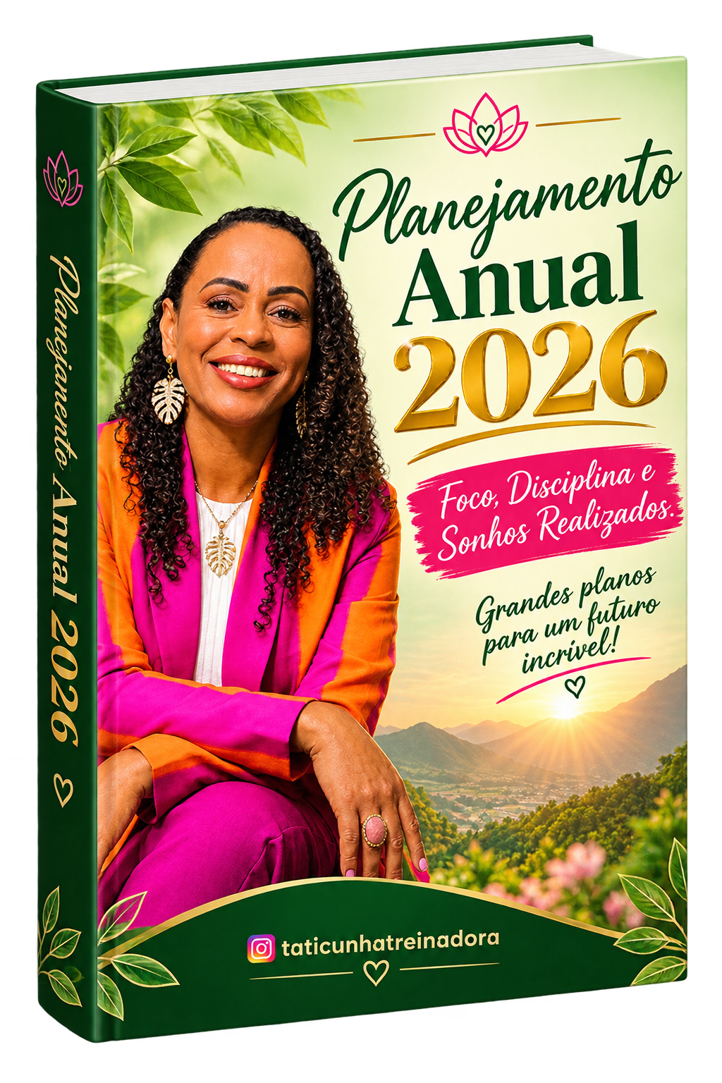 Capa do e-book Planejamento Anual 2026, de Tatiane Cunha