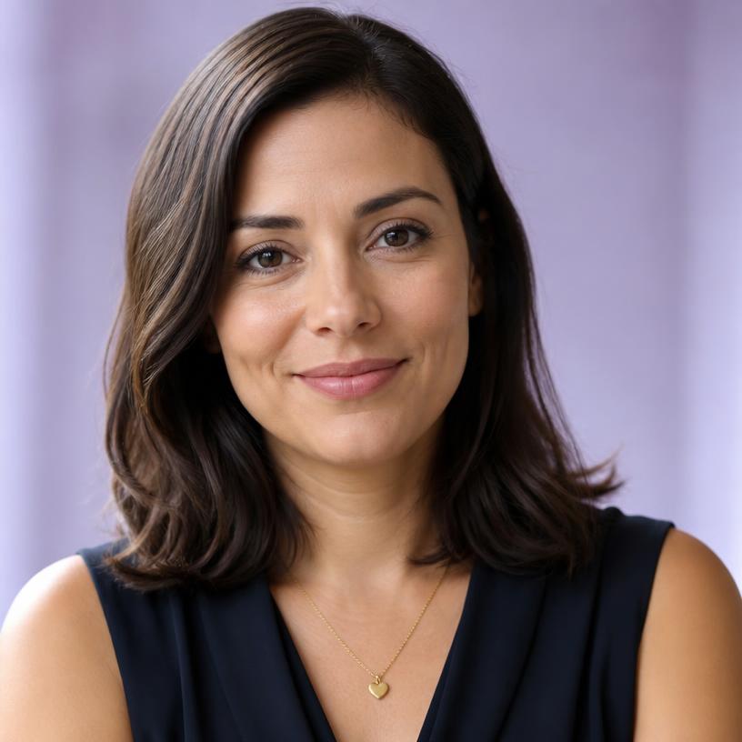 Retrato ilustrativo de Camila Ferreira